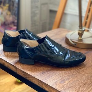 Repetto Patent Loafers Navy - Size 39 EU